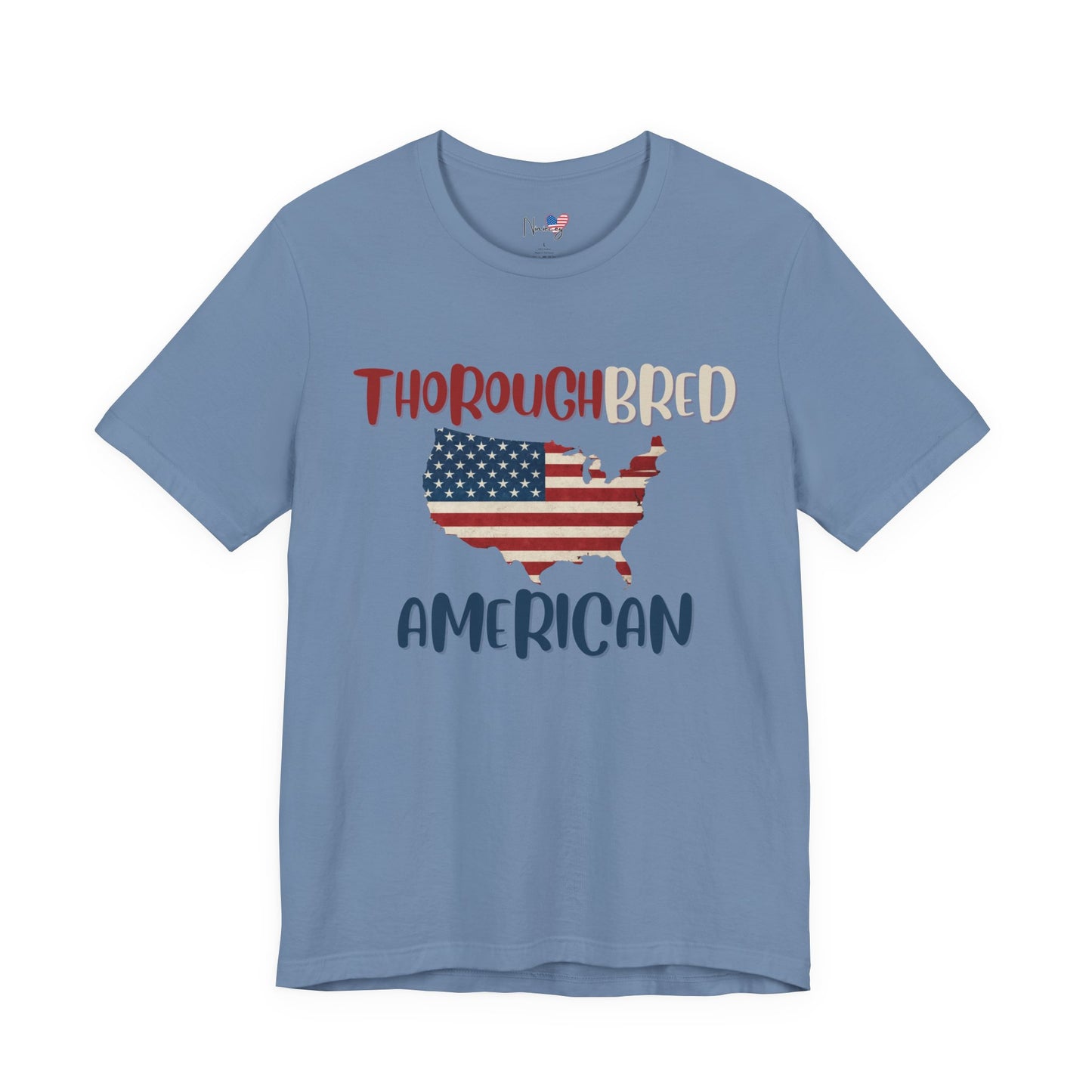 Thoroughbred American Tee – Unisex Jersey Short Sleeve Shirt for Patriotic Celebrations, American Pride, Independence Day, Gift for [...]