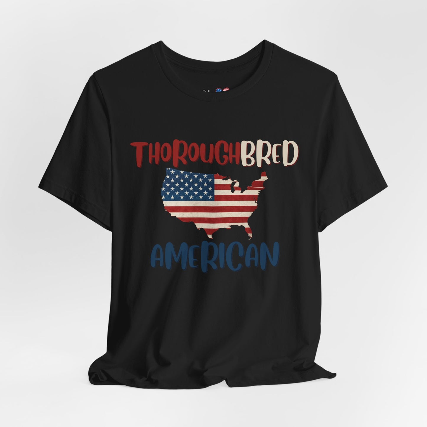 Thoroughbred American Tee – Unisex Jersey Short Sleeve Shirt for Patriotic Celebrations, American Pride, Independence Day, Gift for [...]