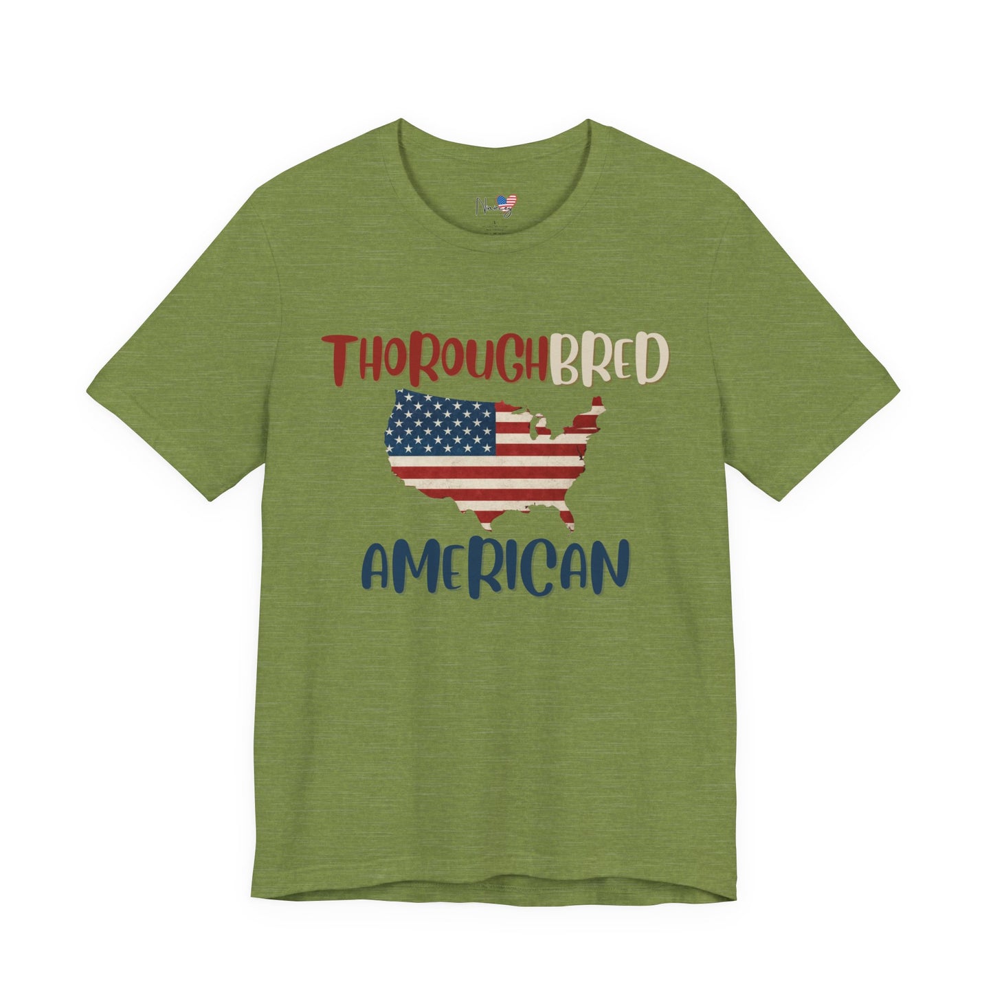Thoroughbred American Tee – Unisex Jersey Short Sleeve Shirt for Patriotic Celebrations, American Pride, Independence Day, Gift for [...]