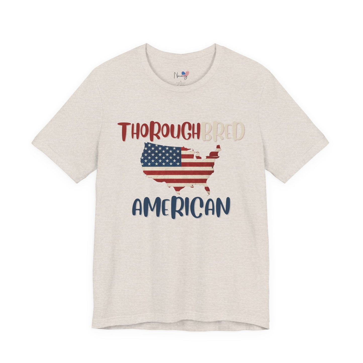 Thoroughbred American Tee – Unisex Jersey Short Sleeve Shirt for Patriotic Celebrations, American Pride, Independence Day, Gift for [...]