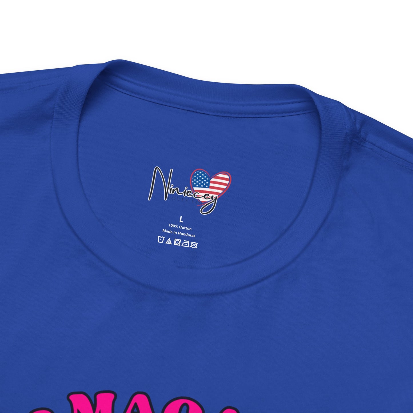 MAGA Girl Tee, Support Women's Empowerment, Patriotic Shirt, Political Gift, Casual Style