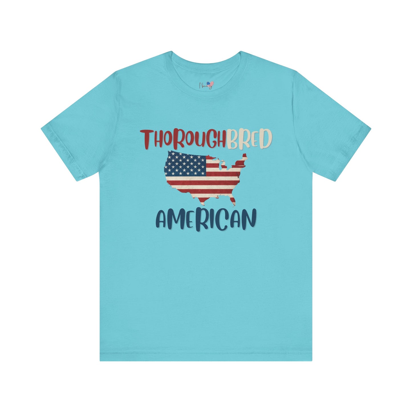 Thoroughbred American Tee – Unisex Jersey Short Sleeve Shirt for Patriotic Celebrations, American Pride, Independence Day, Gift for [...]
