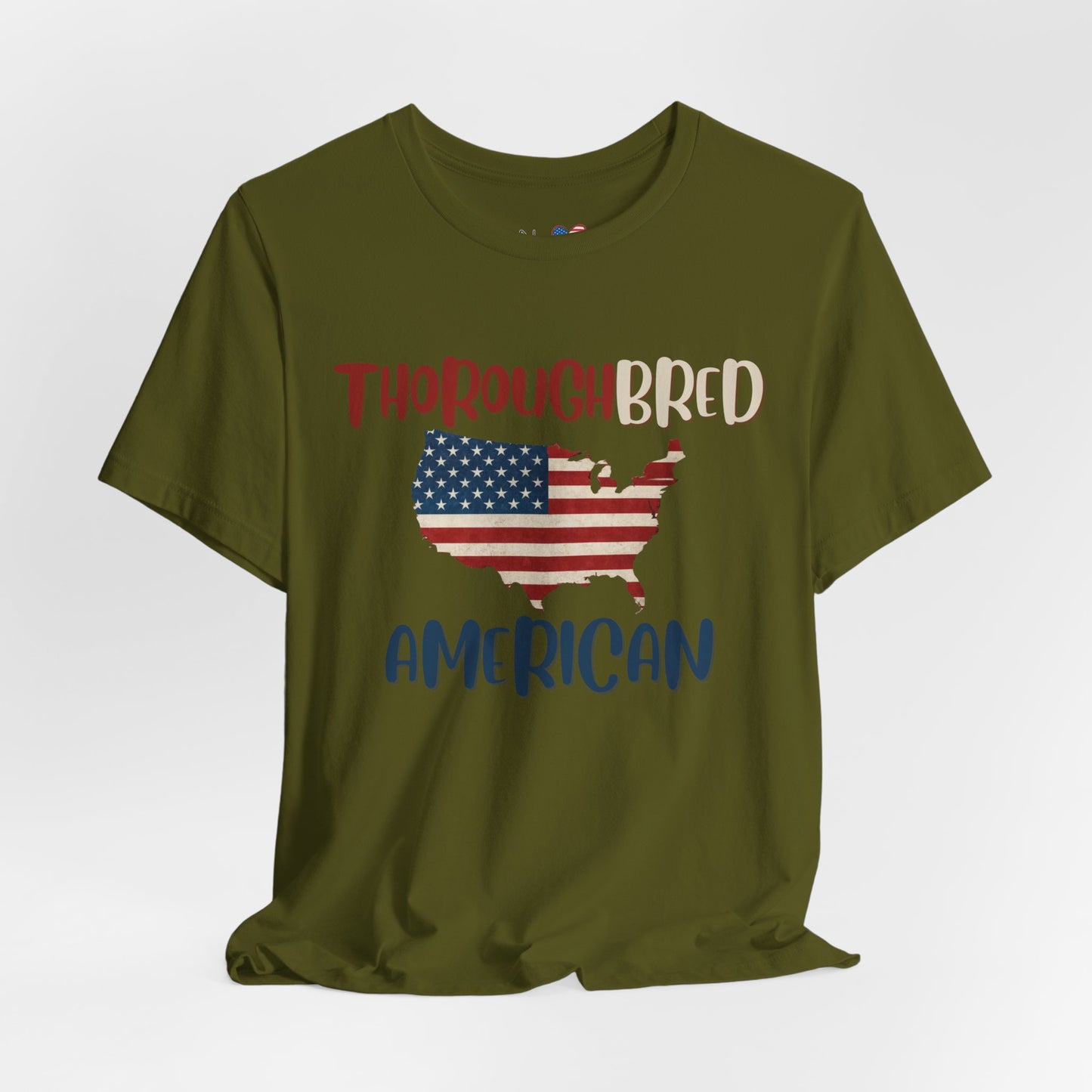 Thoroughbred American Tee – Unisex Jersey Short Sleeve Shirt for Patriotic Celebrations, American Pride, Independence Day, Gift for [...]