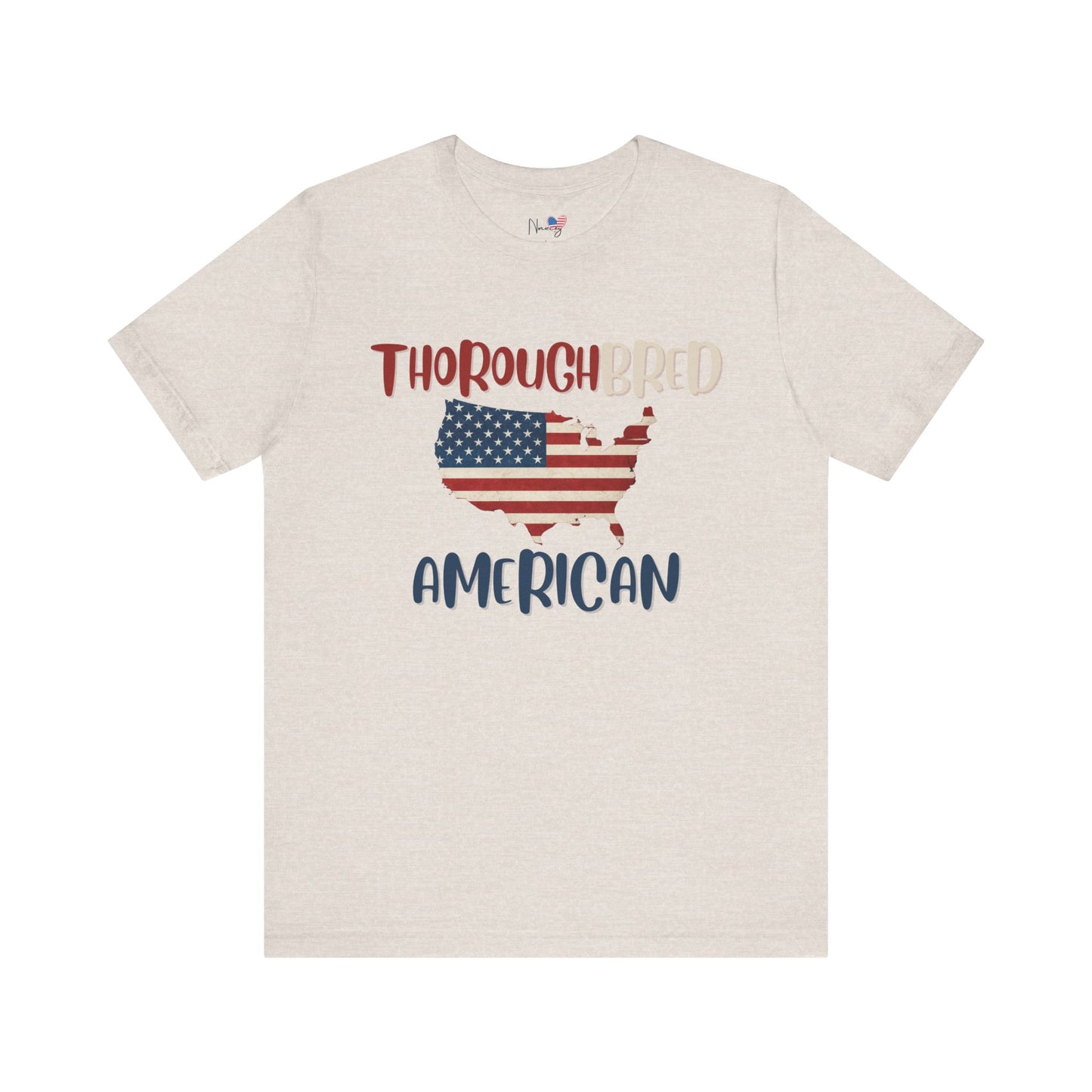 Thoroughbred American Tee – Unisex Jersey Short Sleeve Shirt for Patriotic Celebrations, American Pride, Independence Day, Gift for [...]