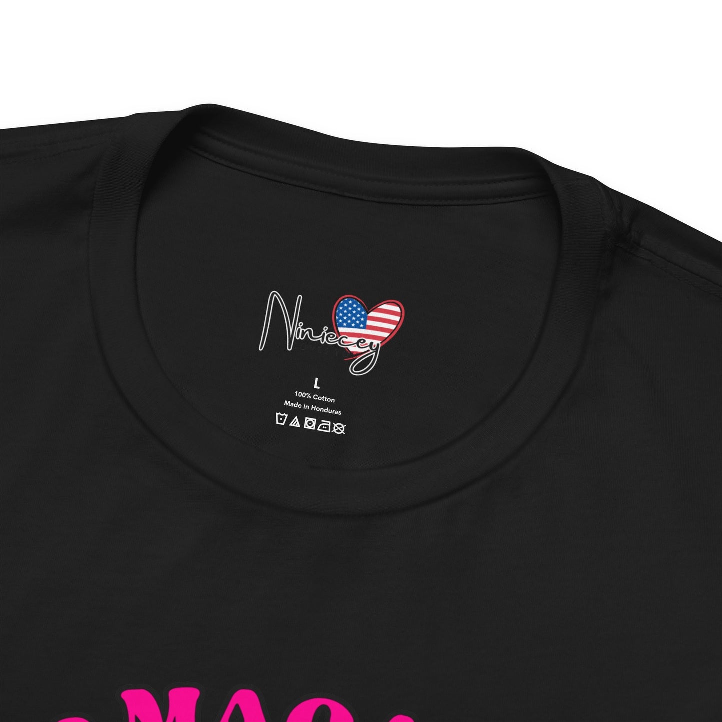MAGA Girl Tee, Support Women's Empowerment, Patriotic Shirt, Political Gift, Casual Style