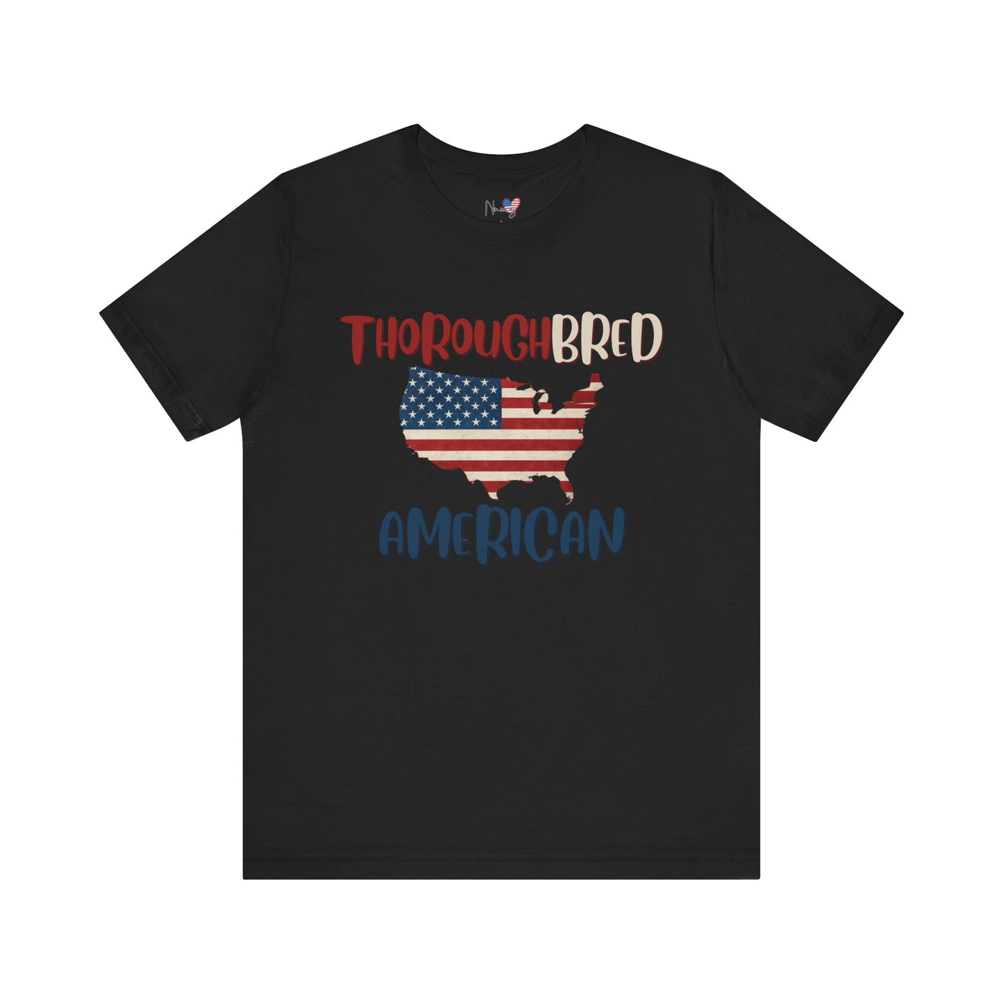 Thoroughbred American Tee – Unisex Jersey Short Sleeve Shirt for Patriotic Celebrations, American Pride, Independence Day, Gift for [...]