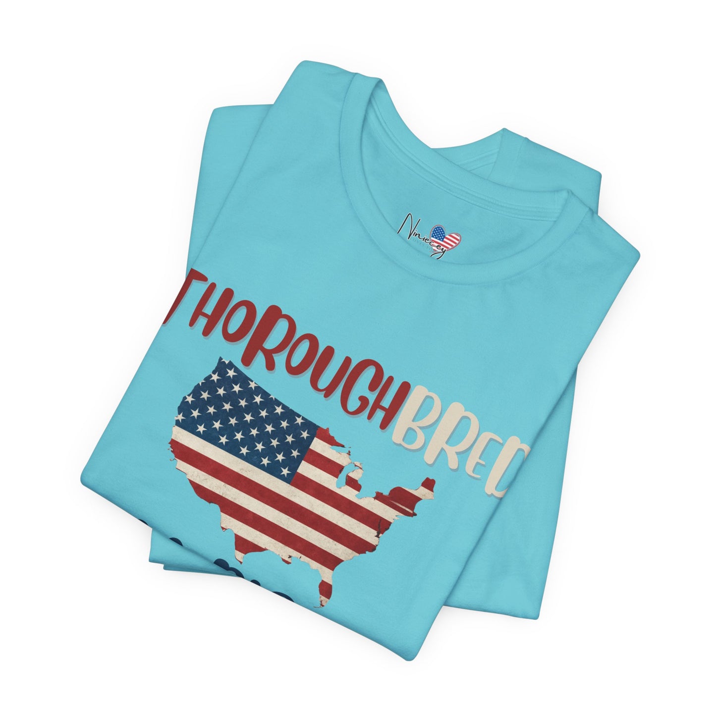 Thoroughbred American Tee – Unisex Jersey Short Sleeve Shirt for Patriotic Celebrations, American Pride, Independence Day, Gift for [...]