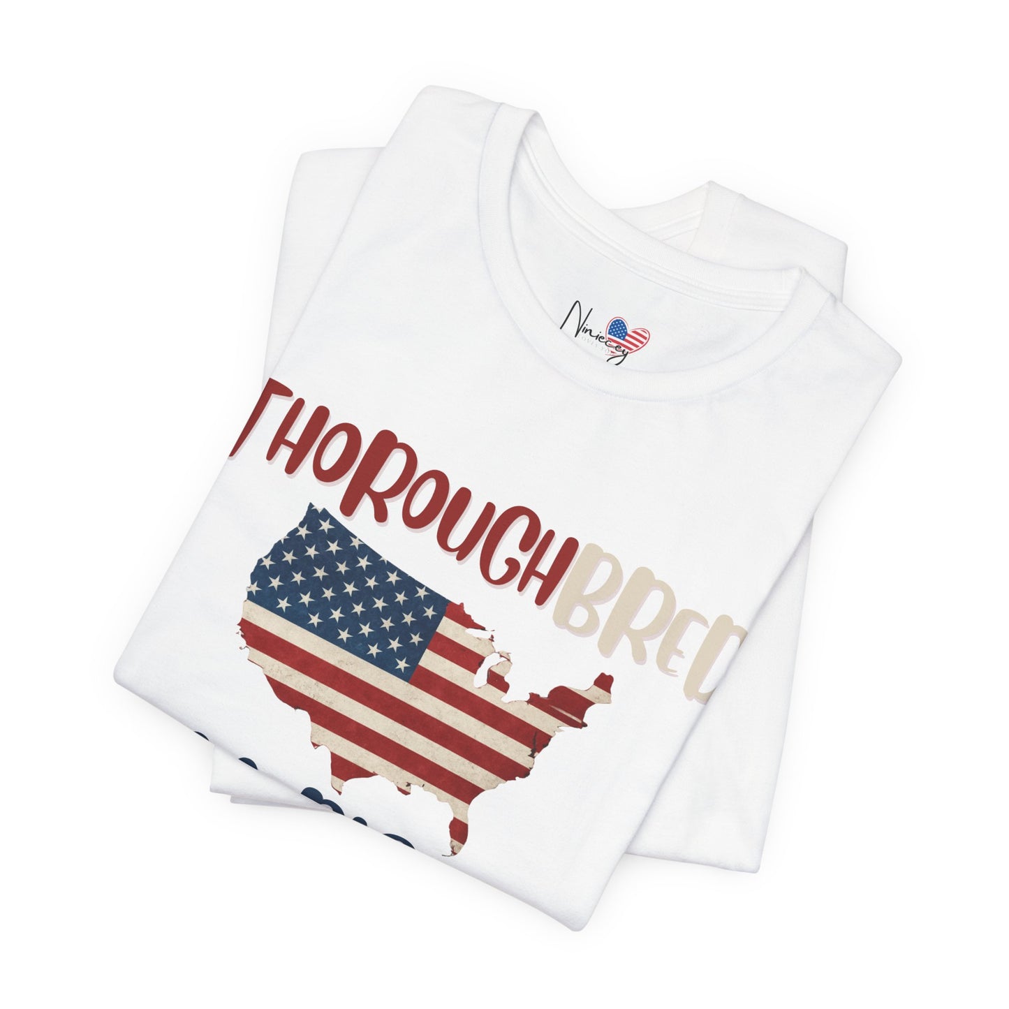 Thoroughbred American Tee – Unisex Jersey Short Sleeve Shirt for Patriotic Celebrations, American Pride, Independence Day, Gift for [...]