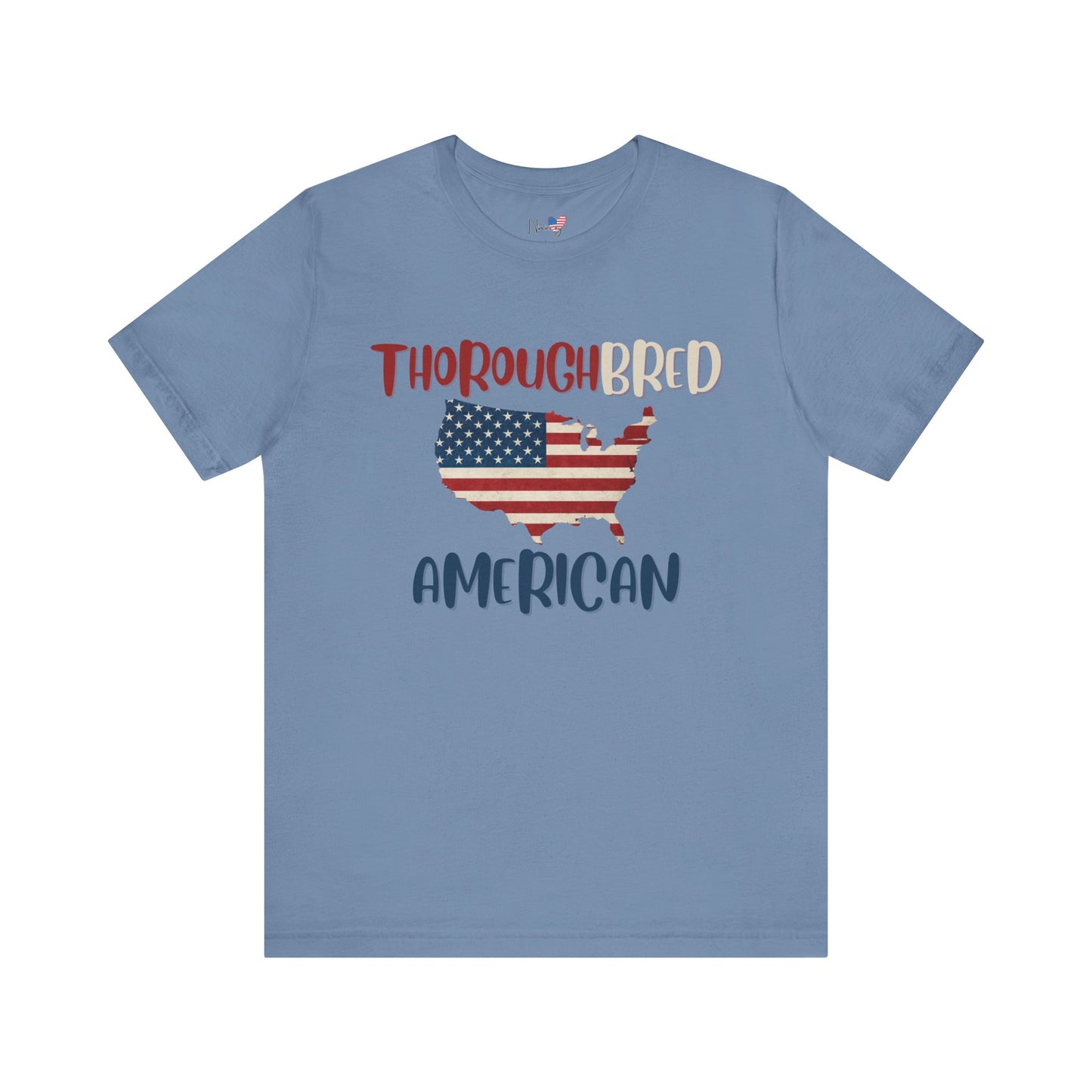 Thoroughbred American Tee – Unisex Jersey Short Sleeve Shirt for Patriotic Celebrations, American Pride, Independence Day, Gift for [...]