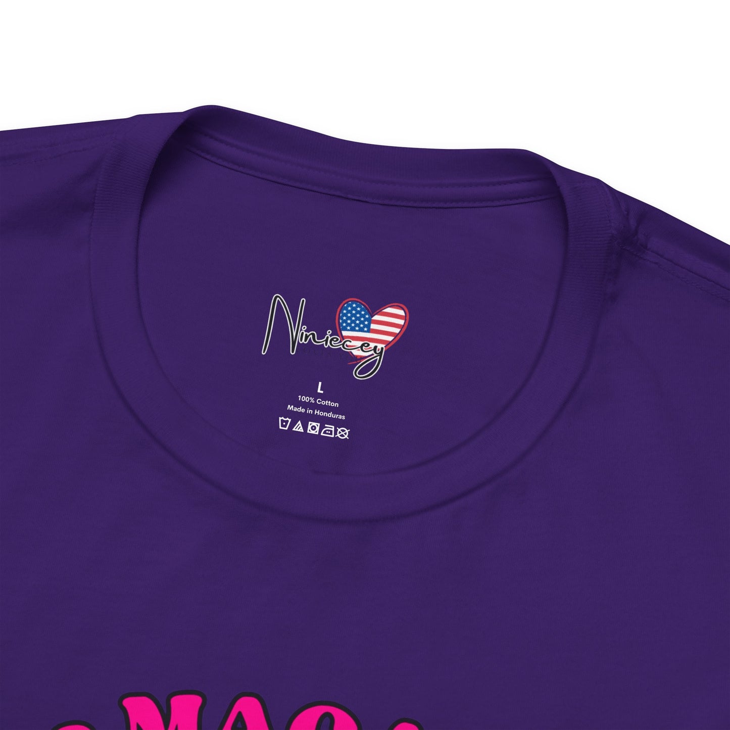 MAGA Girl Tee, Support Women's Empowerment, Patriotic Shirt, Political Gift, Casual Style