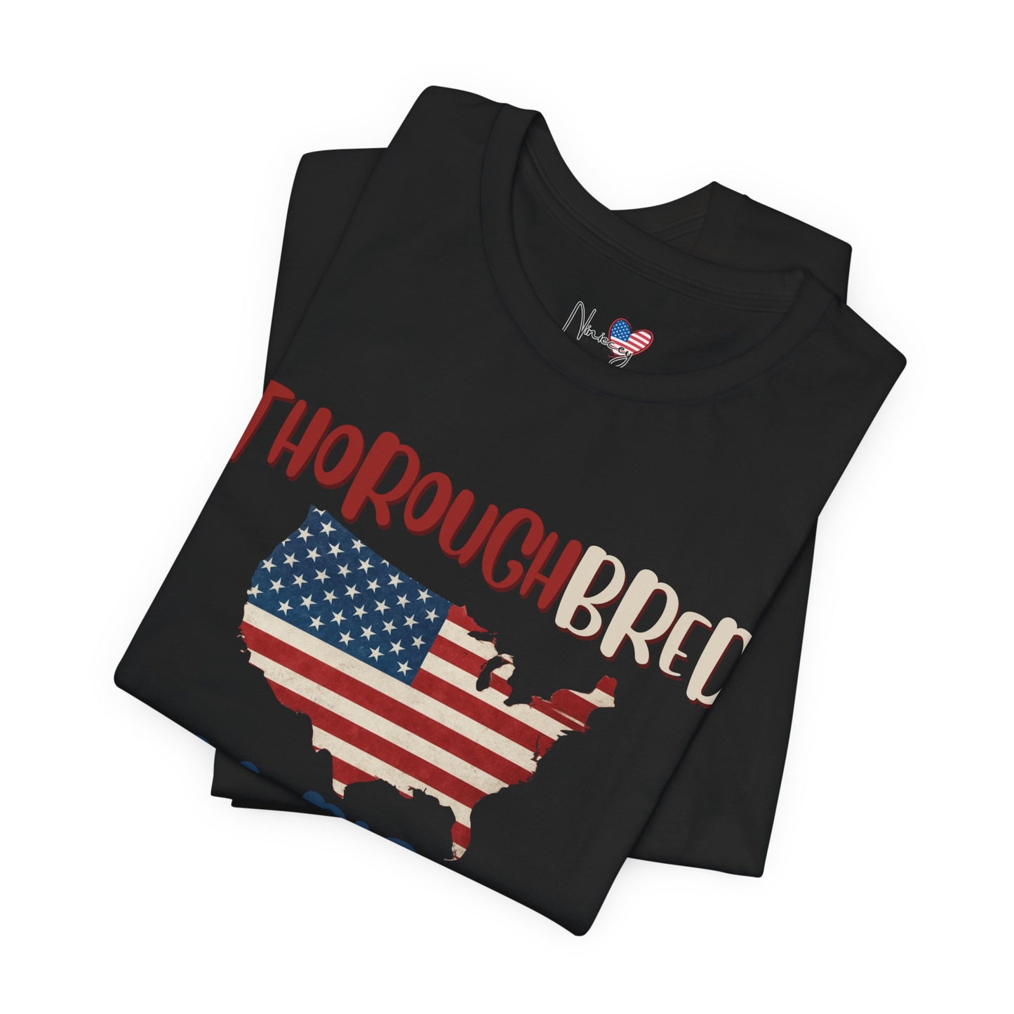 Thoroughbred American Tee – Unisex Jersey Short Sleeve Shirt for Patriotic Celebrations, American Pride, Independence Day, Gift for [...]